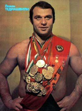 Леван Тедиашвили-вольная борьба
