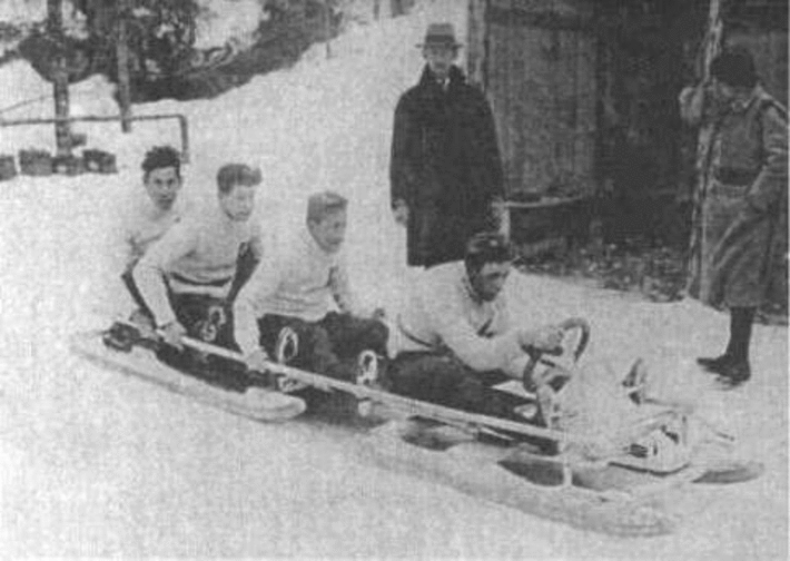 Призёры бобслея на олимпиаде Шамони-1924